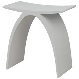 Bernstein Badhocker PB4001 Duschhocker Mineralguss weiß matt 43 x 43 x 23,5 cm