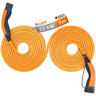Lapp Selbstaufrollendes Ladekabel Typ 2 22 kW 7 m