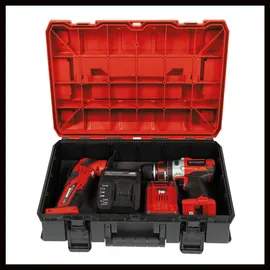 Einhell E-Case S-F Systemkoffer unbefüllt rot 44,4 x 33 x 13,1 cm