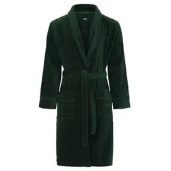 JBS Bath Robe Dunkelgrün Baumwolle Large Herren