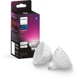 Philips Hue White & Col. Amb. MR16 Doppelpack Smarte Glühbirne RGB