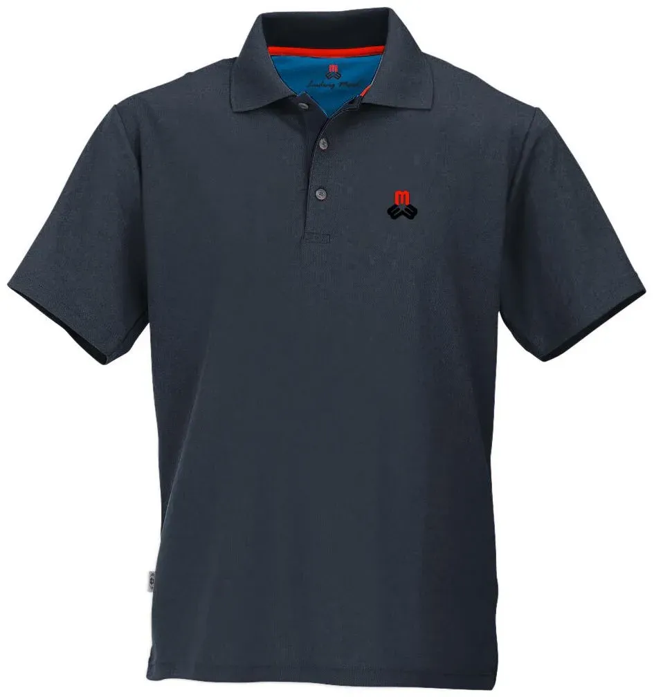MAUL Sport Spiez Fresh - 1/2 Poloshirt navy blue/blue (7270) 70
