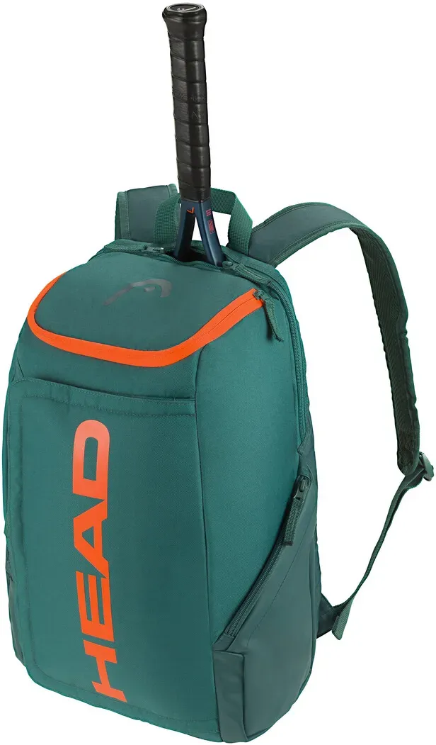 Head Rucksack Pro (leichter Zugang, 28 Liter) 2023 blaugrün/orange