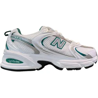 White/Silver Metallic/Vintage Teal 42,5