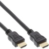 High Speed HDMI Kabel mit Ethernet schwarz/gold 2m (17502P)