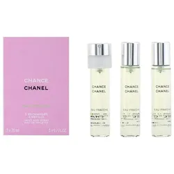 Set mit Damenparfüm Chance Eau Fraiche Chanel (3 pcs) Chance Eau Fraiche