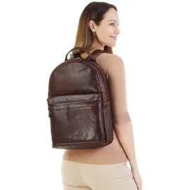X-ZONE Laptoprucksack X-ZONE Braun