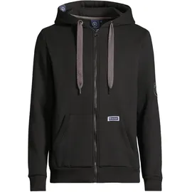 salzhaut MAKKER Sweatjacke Herren Schwarz M