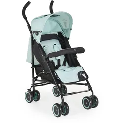 Moni Kinderwagen, Buggy Jerry, Sonnendach, schwenkbare Vorderräder, EVA-Räder blau schwarz