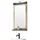 furn.design Badspiegel 56 x 95 cm Eiche/Anthrazit