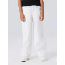 NAME IT NKFROSE WIDE TWI Pant Weiß 128