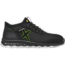 Exena Elysee Feldtmann Sicherheitshalbschuh Jupiter 34580 S3 Gr. 45 schwarz/grün