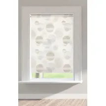 OTTO home Doppelrollo Belem 120 x 150 cm Kreise/grau