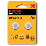 Kodak Max Lithium CR2450 Knopfzelle