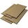 [neu.holz] Wandpaneel Vang Dunkelbraun 4 St. 120 x 60 cm