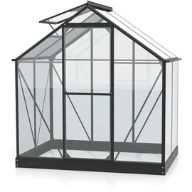 Vitavia Triton 2500 Alu schwarz ESG 3 mm 2,5 m2 inkl. Stahlfundament