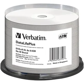 Verbatim DVD+R 8,5GB 8x 50er Spindel