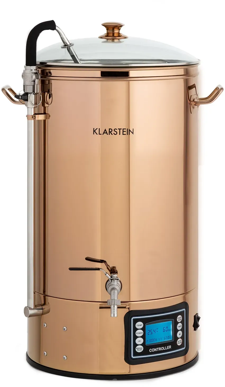 Mundschenk Maischekessel, Bierbrauanlage, 2500 W, 30 l, 9 Programme