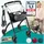 eloneo Wohnungsrollator 54cm faltbar und leicht mit Tablett anthrazit