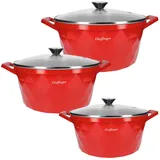 Cheffinger Diamant Topf-Set 6-tlg.