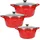 Cheffinger Diamant Topf-Set 6-tlg.