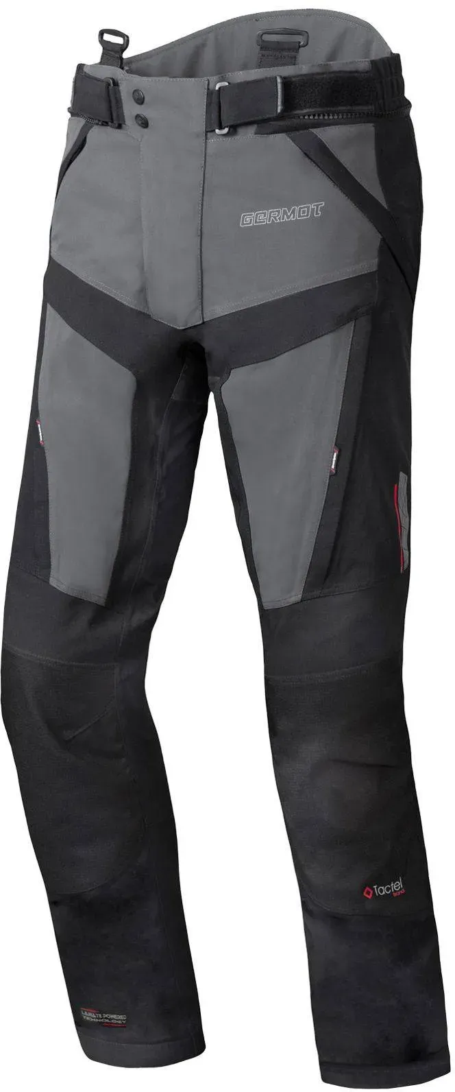 Germot Textilhose Amaruq Herren, anthrazit/schwarz-rot - S