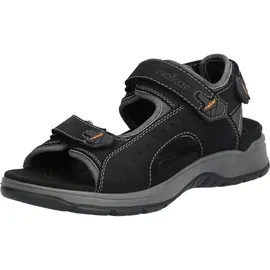 Rieker Freizeitsandalen Herren Schwarz 41