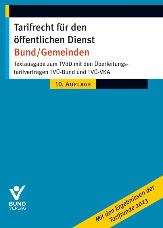 Tarifrecht Für Den Öffentlichen Dienst - Bund/Gemeinden  Kartoniert (TB)