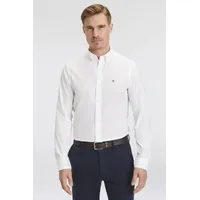 GANT Langarmhemd »Slim Fit Popeline Hemd leichte Baumwolle strapazierfähig