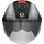 AGV Eteres Levanto Schwarz-Rot-Silber 2XL