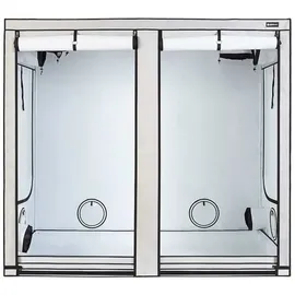 HOMEbox Growbox Wachstumszelt 240 x 120 x 220 cm Weiß
