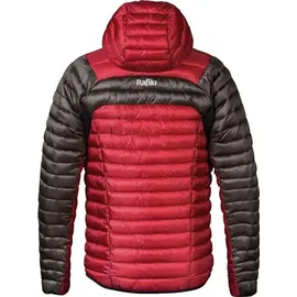 Rafiki Jacke Marke Modell GLEN, chili/raven L - L