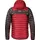 Rafiki Jacke Marke Modell GLEN, chili/raven L - L