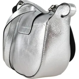 COLLEZIONE ALESSANDRO Blink Abendtasche Leder Silber