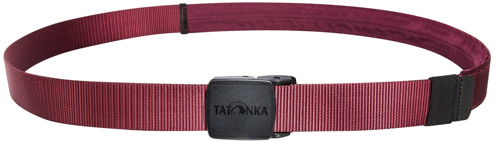 Tatonka Reisegürtel Travel Waistbelt 30mm - Gürtel mit Geheimfach an der Innenseite - 130 cm lang / 3 cm breit (bordeaux red)