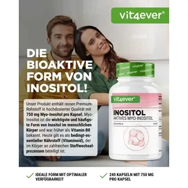 Vit4ever Myo-Inositol Kapseln 240 St.
