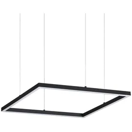 Ideal Lux Oracle Slim 1-flg. 50 cm quadratisch schwarz