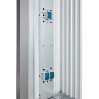Biohort Montagepanel für Gartenhaus Europa und Geräteschrank Silber