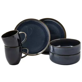Like by Villeroy & Boch Crafted Denim Frühstücksset 6-tlg. blau