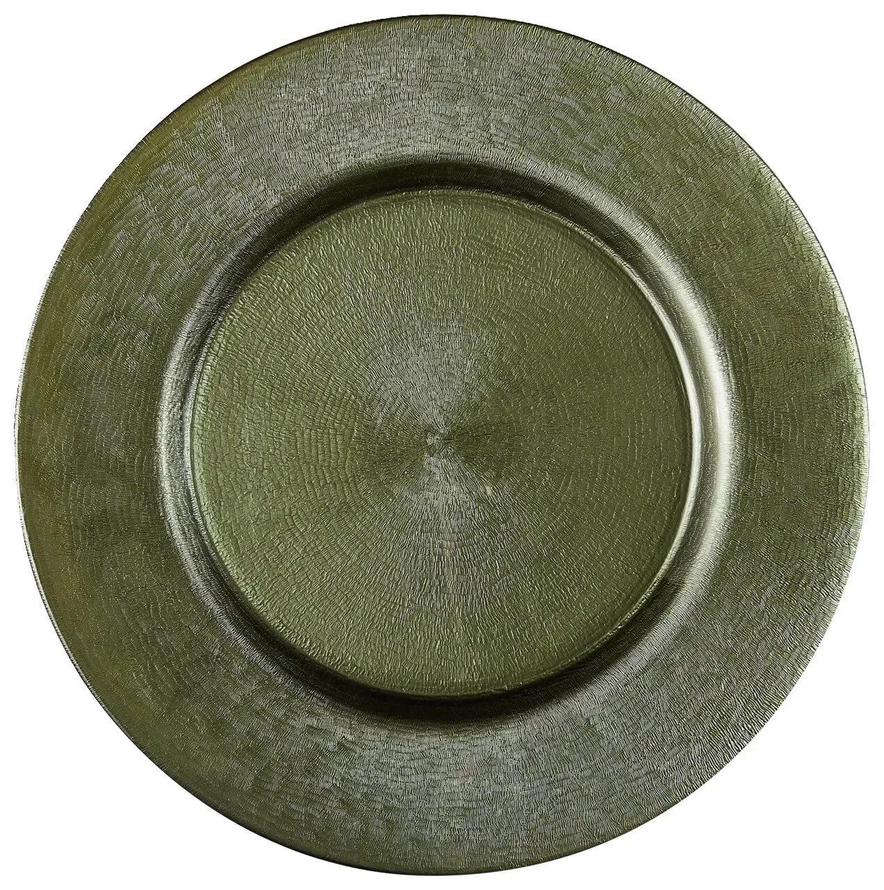 Zurbrüggen Platzteller Olive - D/H ca. 32,50x2,00