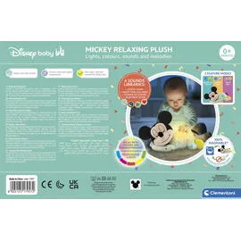 CLEMENTONI Disney Baby Schlafender Baby Mickey 0 cm Mehrfarbig