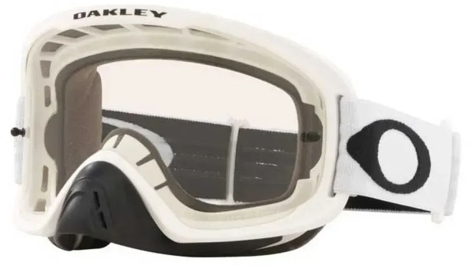 Oakley O-frame 2.0 Pro Mx Offroad-brille - White - Clear/CAT0