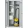 BISLEY Garderobenschrank Metall 80 x 50 x 185 cm Lichtgrau