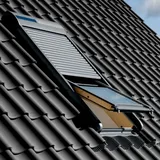 VELUX Solar-Rollladen SSL SK10 0000S Aluminium Dunkelgrau