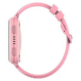 Garett Kids Vibe 4G BT 40 mm Kunststoffgehäuse Rosa Sportarmband Rosa S/M