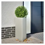 vidaXL Pflanzkübel Dreieckig 40x34,5x70 cm Edelstahl