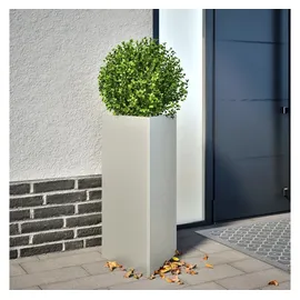 vidaXL Pflanzkübel Dreieckig 40x34,5x70 cm Edelstahl