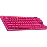 Logitech G PRO X TKL Lightspeed, rosa, GX-BROWN, USB/Bluetooth, US (920-012159)