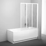 Ravak Supernova Faltbarer Badewannenschutz, 3-teilig, 140x130cm, weiß 795V010041