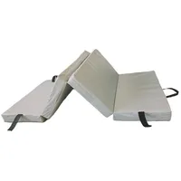 Gartenpirat Universal Bodenmatte grau 200x100x10 cm Sportmatte Kinder Weichbodenmatte 4-teilig klappbar